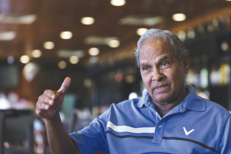 Datuk Peter Velappan says a bigger World Cup will narrow the choice of hosts. u00e2u20acu201d Picture by Azneal Ishak