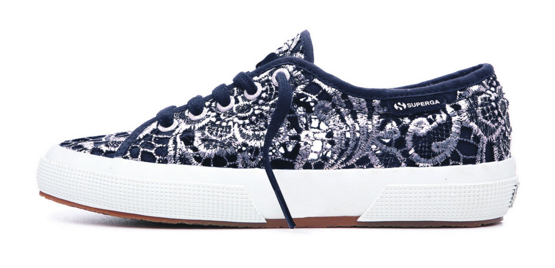 Superga 2750 Macrame Lame u00e2u20acu201c Blue Silver. u00e2u20acu201d TODAY pic