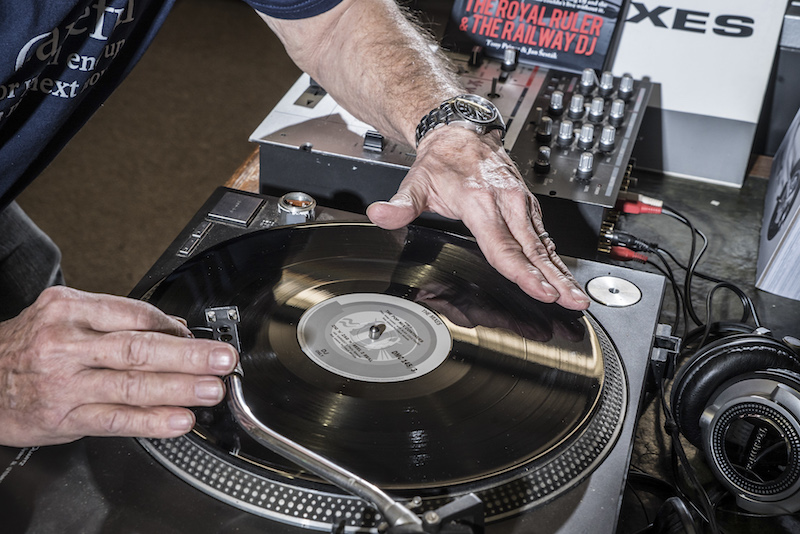 Panasonic has reintroduced its Technics SL-1200, long prized by DJs, but is marketing it to a different crowd: Audiophiles who won’t blink at its new US$2,800 price tag. — Picture by Andrew Testa/The New York Times