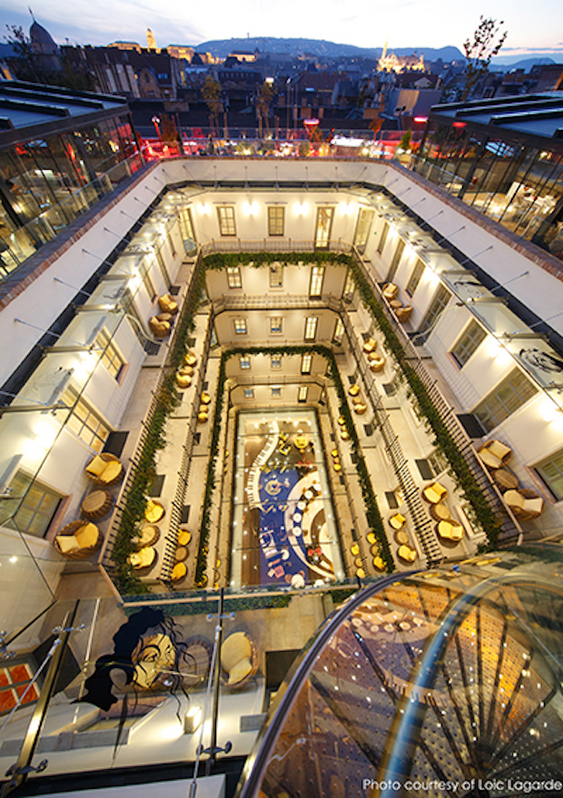 The Aria Hotel Budapest by Library Hotel Collection is a boutique property that recreates the splendour of a Hungarian palace under the overall theme of music. u00e2u20acu201d Handout via AFP