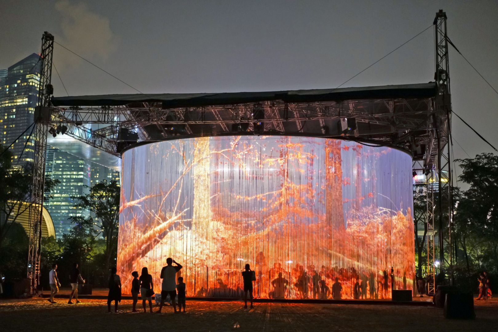 Ron Arad's 720, which was made free to the public, was a highlight of last year's Sifa. u00e2u20acu201d Picture courtesy of Call The Shots Photographyn