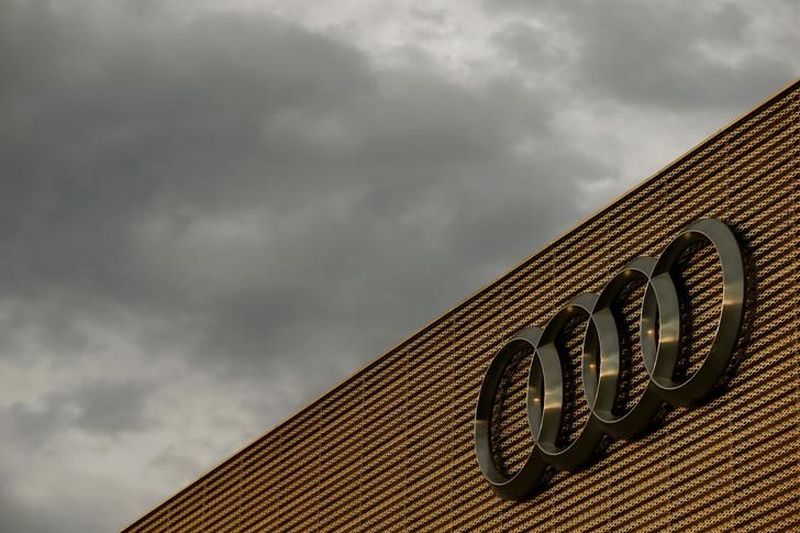 The logo of German car manufacturer Audi is seen at a building of a car dealer in Duebendorf, Switzerland. u00e2u20acu2022 Reuters pic