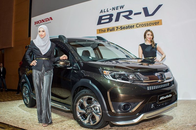 The all-new BR-V, enhanced with Modulo package. u00e2u20acu201d Pictures courtesy of Honda