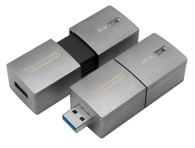 The Kingston DataTraveler Ultimate GT 1TB and 2TB USB flash drives. u00e2u20acu201d Picture by Kingston Digital/BusinessWire via AFP