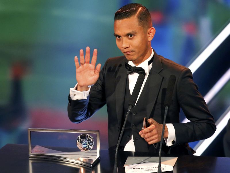 Fifa Puskas Award winner Mohd Faiz Subri thanked fans throughout the world for voting for his goal to be acclaimed as the most beautiful in 2016. u00e2u20acu2022 Reuters pic
