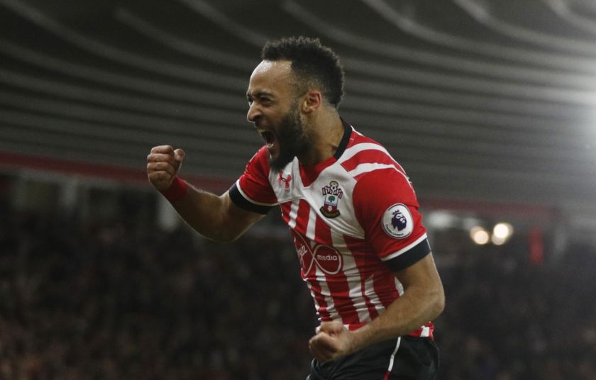 Southampton's Nathan Redmond celebrates scoring against Liverpool at the Saint Maryu00e2u20acu2122s Stadium. u00e2u20acu201d Reuters pic 