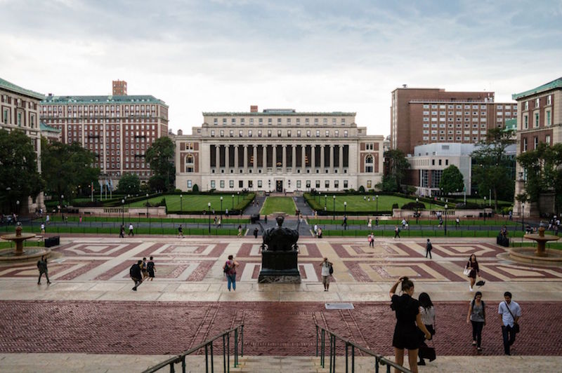 Columbia University. — TODAY pic