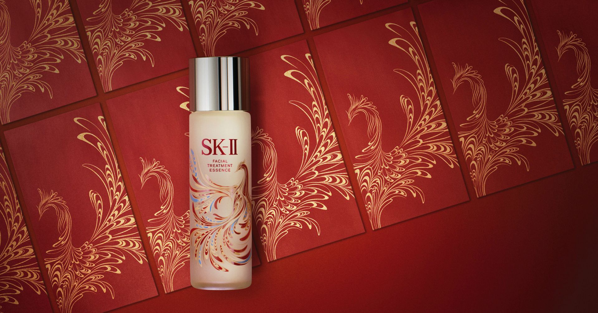 The limited-edition Multi-Coloured Phoenix Facial Treatment Essence from SK-II. u00e2u20acu201d TODAY pic