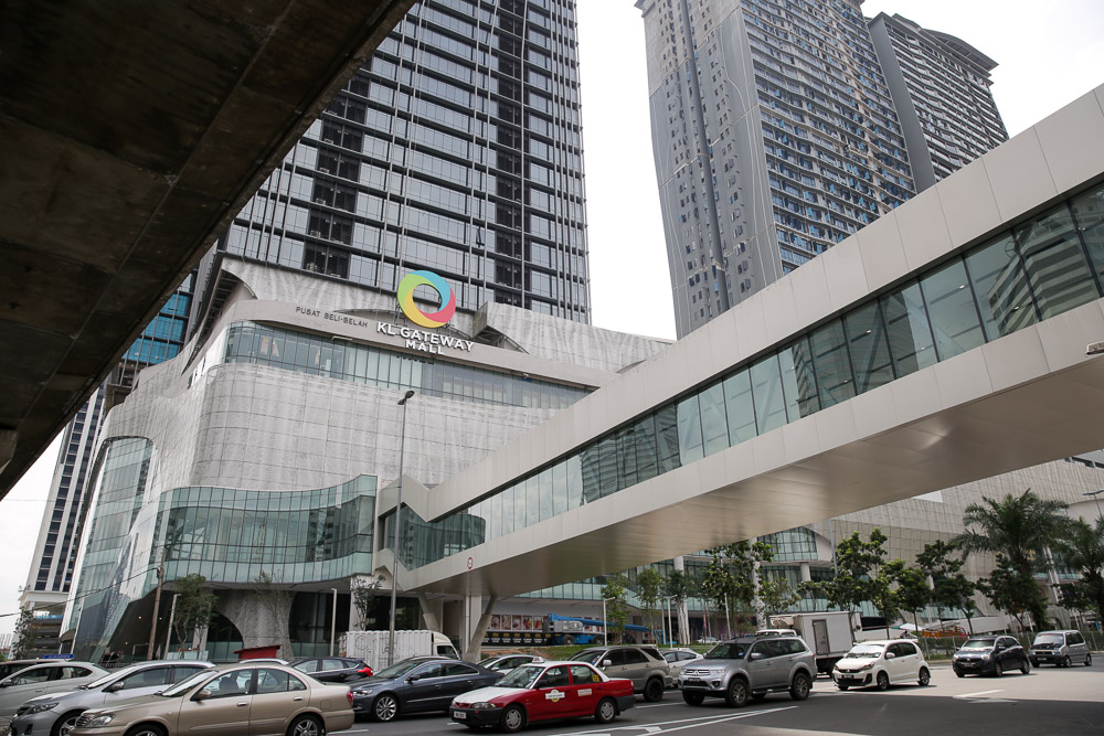 KL Gateway Mall will open to the public on March 2 this year. ― Picture by Choo Choy May