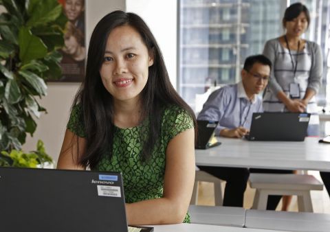 Cheryl Tan, claims manager at Swiss Re.