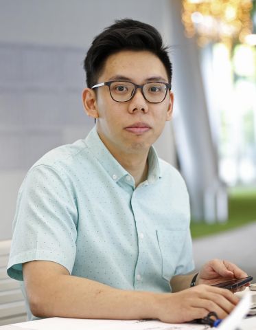Gordon Goh, UX Designer at DBS Innovation Group. u00c2u00acu00e2u20acu201d Picture by Raj Nadarajan/TODAY