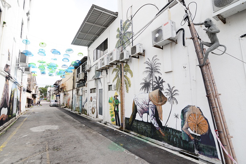 The Butterworth Art Alley. 