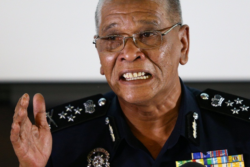 Deputy Inspector-General Datuk Noor Rashid Ibrahim speaks during a news conference regarding the apparent assassination of Kim Jong-nam at the Malaysian police headquarters in Kuala Lumpur February 19, 2017. u00e2u20acu201d Reuters pic