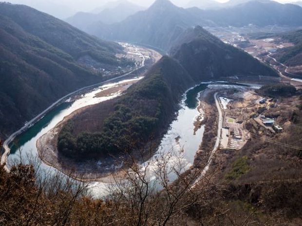 View from the Byeongbangchi Skywalk in Jeongseon Province. — Picture courtesy of Hon Jing Yi/TODAY
