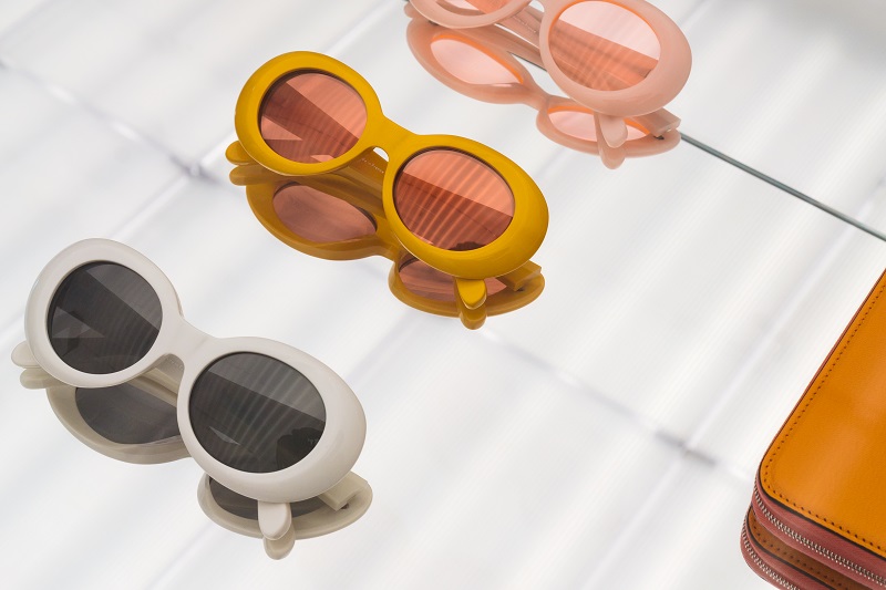 Sunglasses at the new Acne Studios (an acronym of Ambition to Create Novel Expression) store on Madison Avenue in New York, February 2, 2017. — Picture by Sharon Radisch/The New York Times