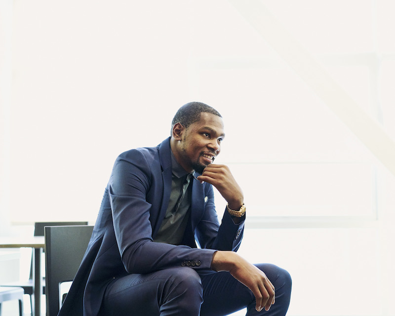 Kevin Durant at YouTube offices in San Francisco January 17, 2017. u00e2u20acu201d Picture by Jake Michaels/The New York Times