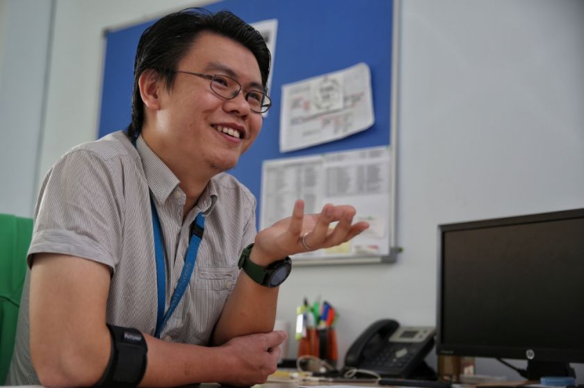 Daniel Kong speaks to Malay Mail Online in Subang on February 23, 2017. — Picture by Saw Siow Feng