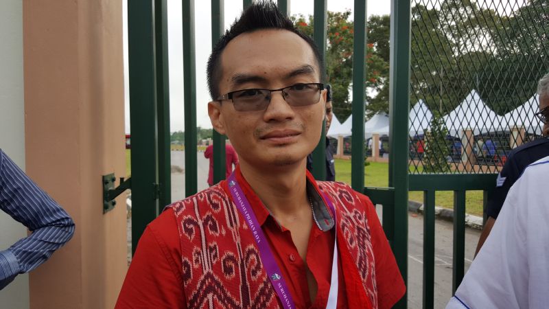 Raphaelson Richard Hamit has submitted his application to contest the Tanjong Datu by-election. u00e2u20acu2022 Picture by Sulok Tawie