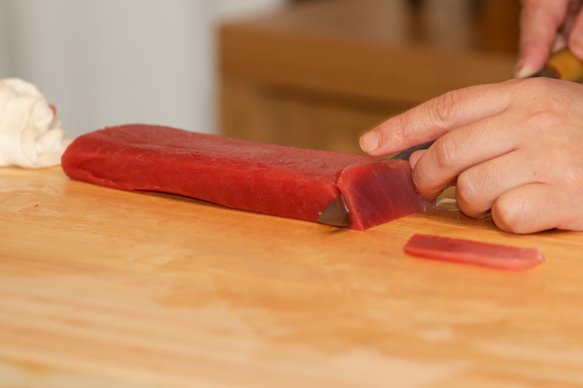 Fish like this bluefin tuna is flown in from Japan twice a week. u00e2u20acu201d Picture by Choo Choy May