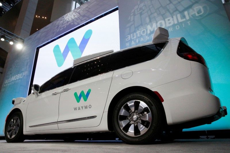 Waymo unveils a self-driving Chrysler Pacifica minivan during the North American International Auto Show in Detroit January 8, 2017. u00e2u20acu2022 Reuters pic