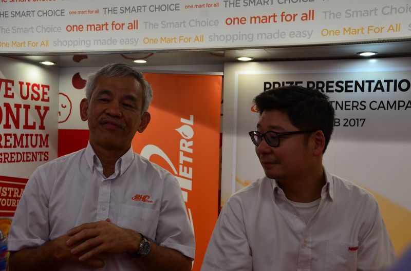 Tan Kim Thiam, BHP managing director (left) and Nicholas Tan, director, Tan Chong Group.