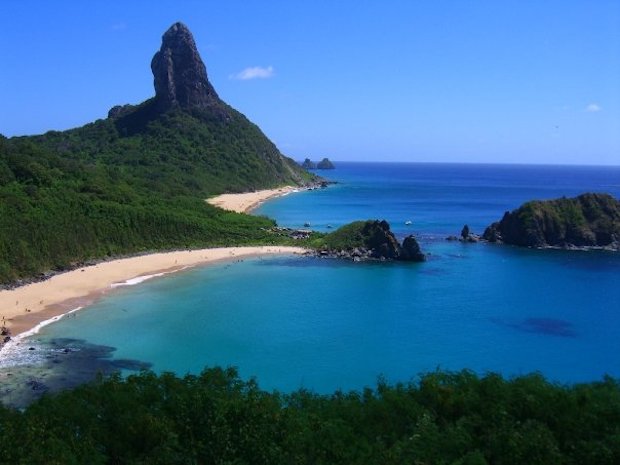 Baia do Sancho in Brazil was voted worldu00e2u20acu2122s best beach by TripAdvisor travellers for a third time. u00e2u20acu201d Handout via AFP