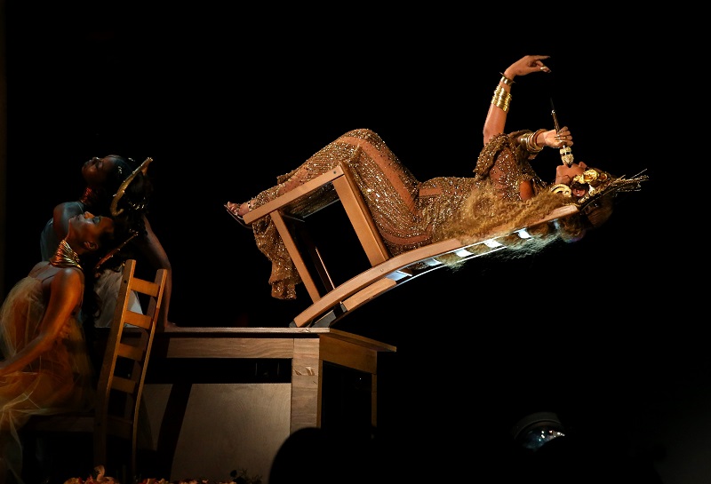 Beyonce (right) performs at the 59th Annual Grammy Awards in Los Angeles, California February 13, 2017. u00e2u20acu201d Reuters pic