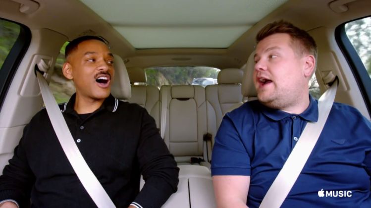 James Corden and friends return for 'Carpool Karaoke: The Series'.u00c2u00a0u00e2u20acu201d AFP pic