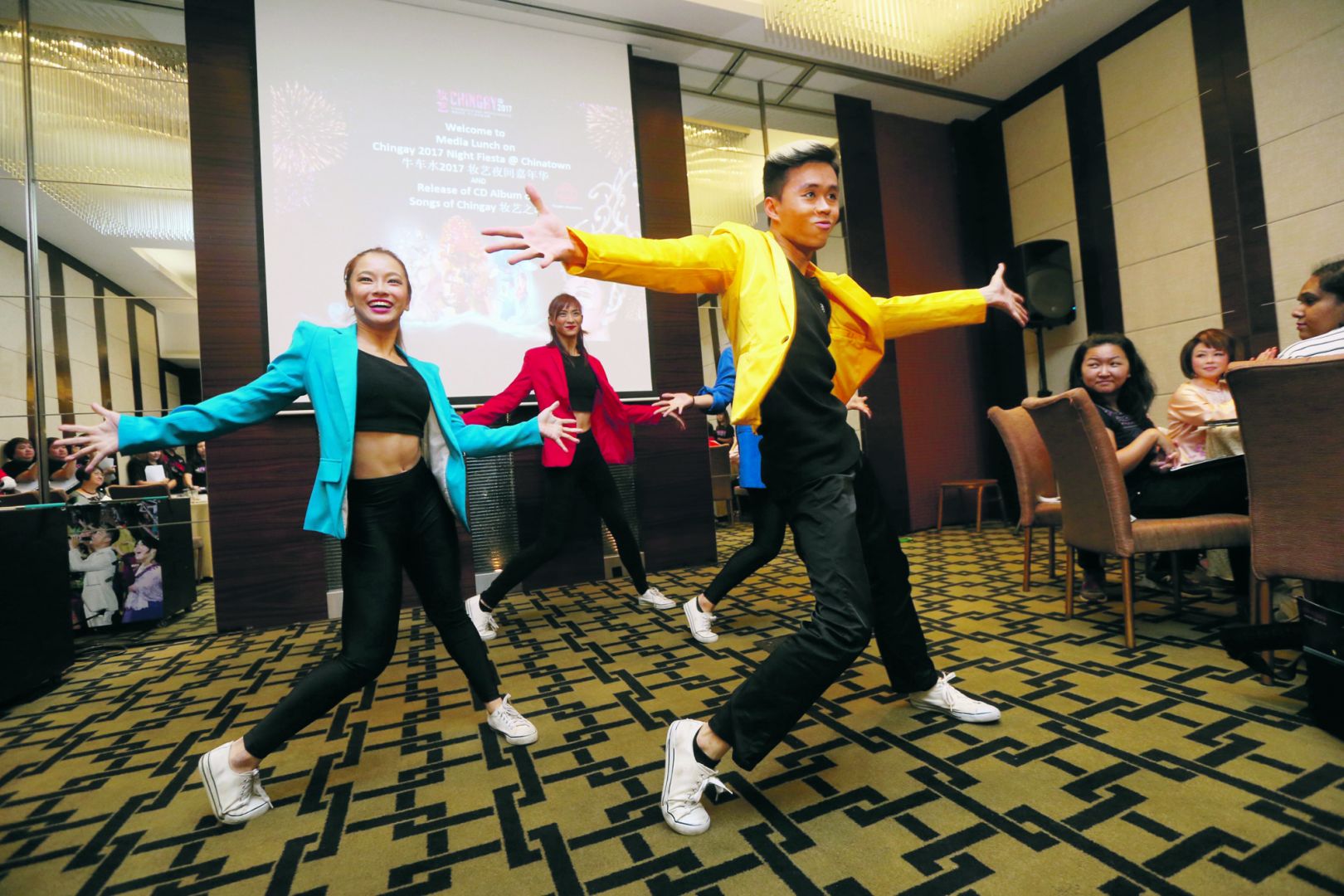Contemporary dance group The Royal Dance-Off will perform at the Chingay 2017 Night Fiesta in Chinatown on Sunday.u00c2u00a0u00e2u20acu201d TODAY [oc