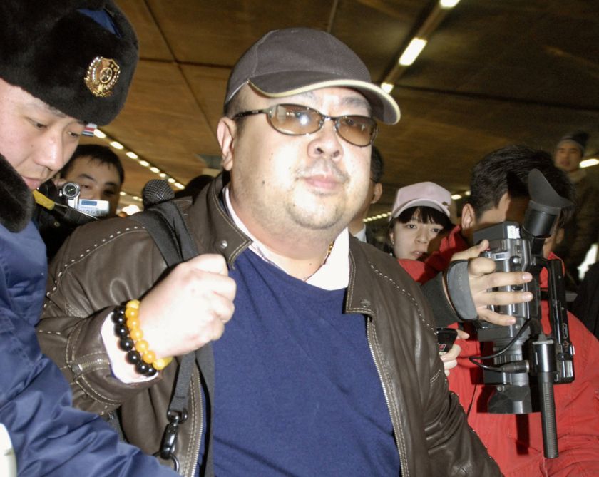 Kim Jong-nam arrives at Beijing airport in Beijing in this photo taken by Kyodo February 11, 2007. u00e2u20acu201d Reuters pic