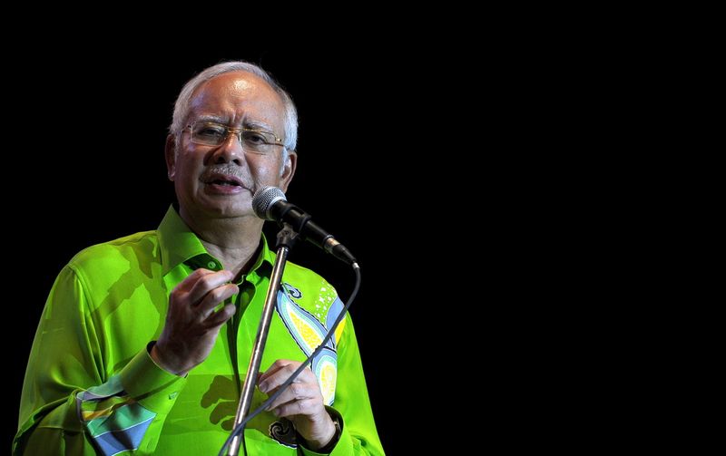 Prime Minister Datuk Seri Najib Razak speaking at Dewan Seri Negeri, Wisma Darul Aman in Alor Star, February 11, 2017. u00e2u20acu201d Bernama pic