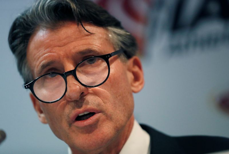 Sebastian Coe, IAAF president, at a press conference as part of the International Association of Athletics Federations council meeting in Monaco February 6, 2017. u00e2u20acu201d Reuters pic
