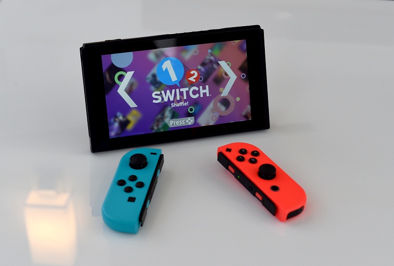 The Nintendo Switch on display in Madison Square Park in New York on March 3, 2017. u00e2u20acu201d AFP pic