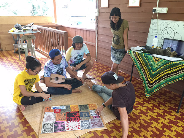 The art collective is founded on the values of sharing, knowledge and friendship. — Picture by Julia Chan