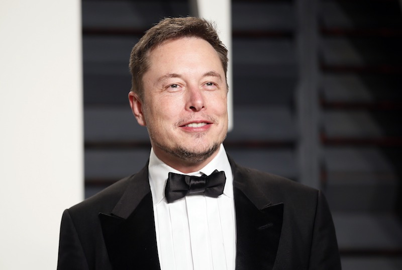 Elon Musk arrives at the Oscars Vanity Fair Party in Los Angeles February 26, 2017. u00e2u20acu201d Reuters pic