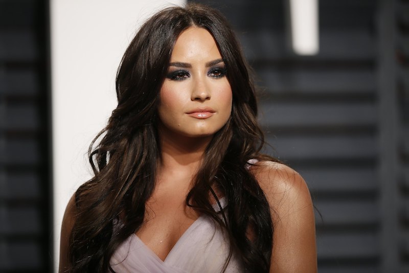 Singer Demi Lovato arrives for the Oscars Vanity Fair Party in Los Angeles February 26, 2017. u00e2u20acu201d Reuters pic