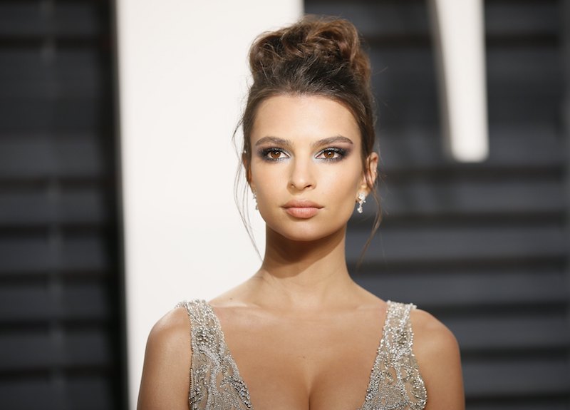 Emily Ratajkowski arrives at the Oscars Vanity Fair Party in Los Angeles February 26, 2017. u00e2u20acu201d Reuters pic