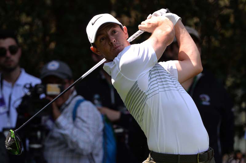Rory McIlroy plays his shot from the 12th tee during the first round of the WGC-Mexico Championship in Mexico City March 2, 2017. u00e2u20acu201d Orlando Ramirez-USA TODAY Sports pic via Reuters
