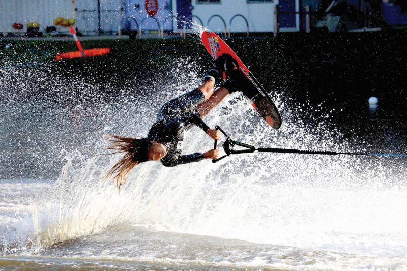 Aaliyah in action in Moomba. u00e2u20acu2022 Malay Mail pic