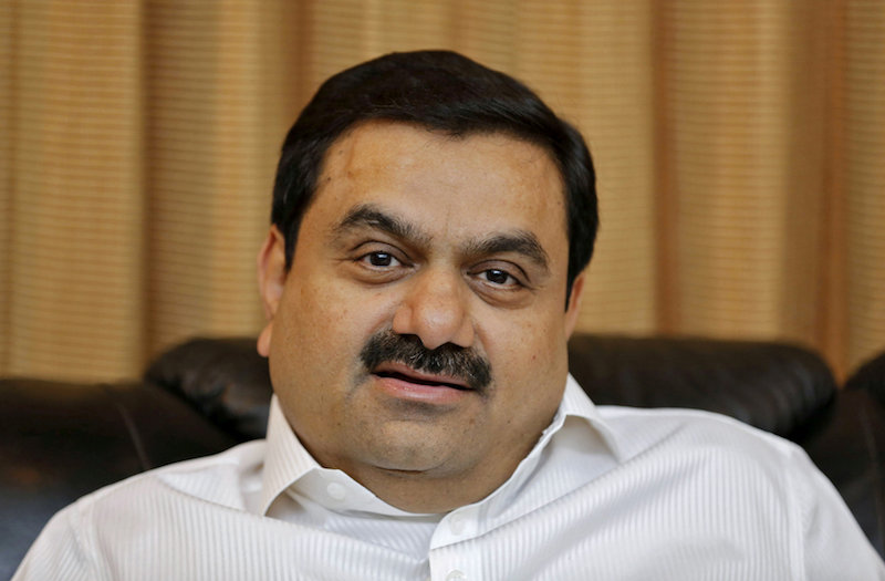 Indian billionaire Gautam Adani speaks during an interview with Reuters at his office in Ahmedabad April 2, 2014. u00e2u20acu201d Reuters pic