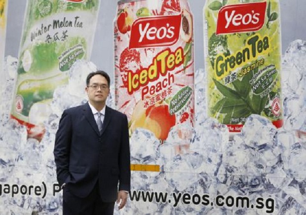 Melvin Teo, group CEO of Yeo Hiap Seng’s.