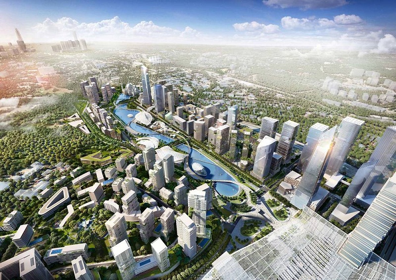 Artist impression of Bandar Malaysia.
