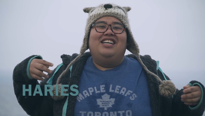 Rayyan Haries is a 27-year-old digital strategist from Malaysia who is volunteering in Lesvos, Greece where he co-ordinating a food kitchen called The Giving Food Truck. u00e2u20acu201d Screen capture via YouTube/ DIGAPICTURES