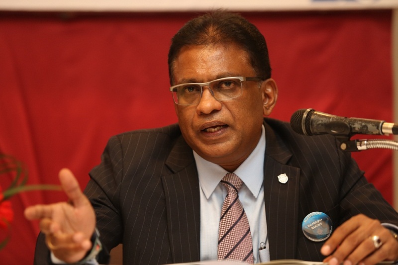Malaysian Bar President George Varughese speaks during a press conference in Kuala Lumpur March 18, 2017. u00e2u20acu201d Picture by Saw Siow Feng