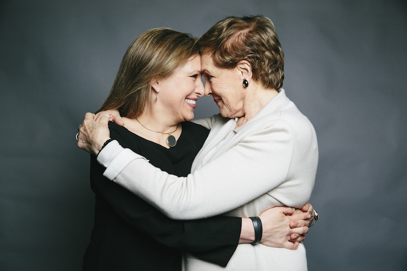 Julie Andrews and her daughter Emma Walton Hamilton in New York, February 10, 2017. u00e2u20acu201d Picture by Tawni Bannister/The New York Times