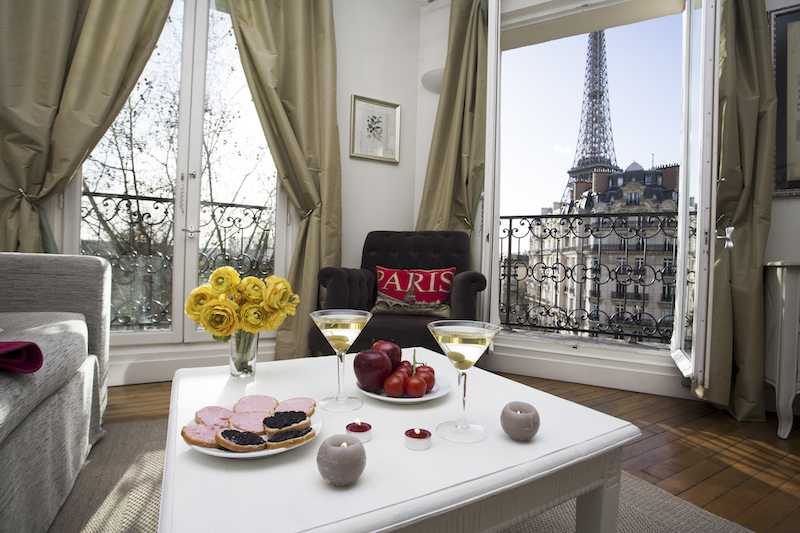 An undated handout of a rental by Perfect Experiences in Paris. — Picture courtesy of Paris Perfect via The New York Times