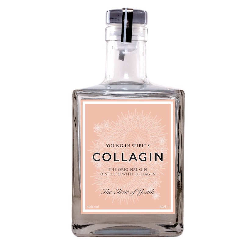 Collagin is made with gin, botanical ingredients, and pure collagen. u00e2u20acu201d Young in Spirit handout via AFP-Relaxnews