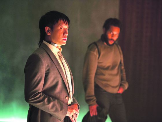 Chin Han seen here in a still from u00e2u20acu02dcGhost in the Shellu00e2u20acu2122. u00e2u20acu201d Picture courtesy of Paramount