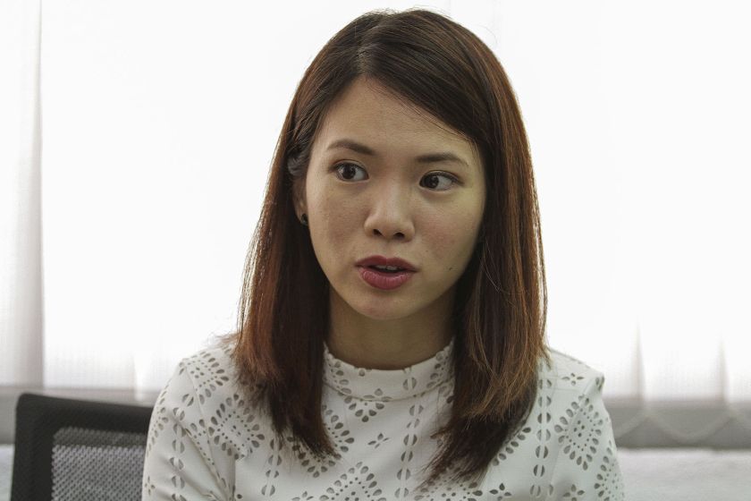 Colorectal cancer survivor, Choo Mei Sze speaks to Malay Mail Online during an interview at the National Cancer Society Malaysia in Kuala Lumpur March 21, 2017. u00e2u20acu201d Picture by Yusof Mat Isann