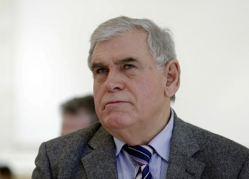 A picture taken in Pristina in 2014 shows prominent lawyer and once one of the strongest opponents to late Serbian strongman Slobodan Milosevic, Azem Vllasi. u00e2u20acu201d AFP pic